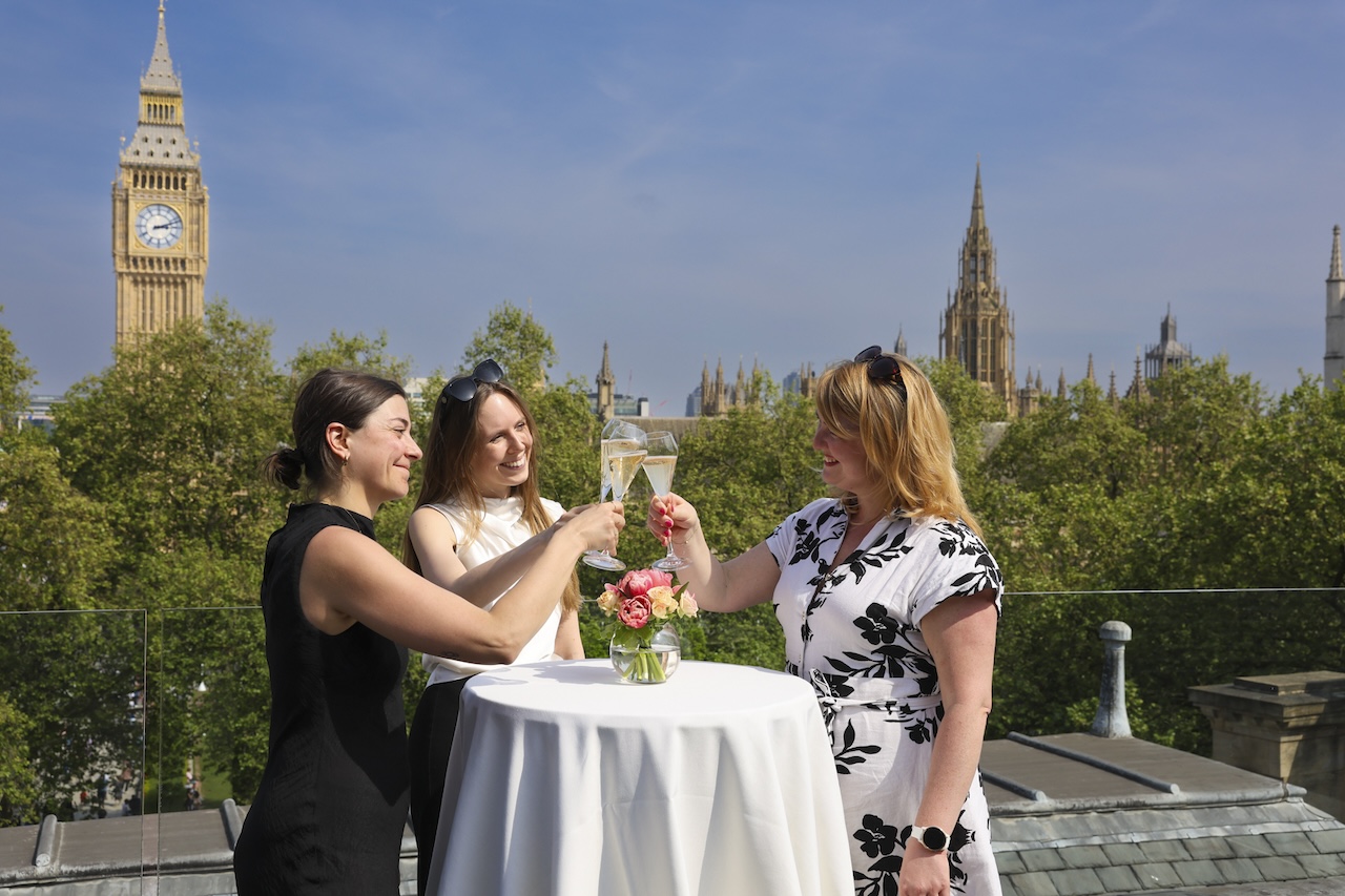 Surveyors House- ~Roof terrace champagne cheers