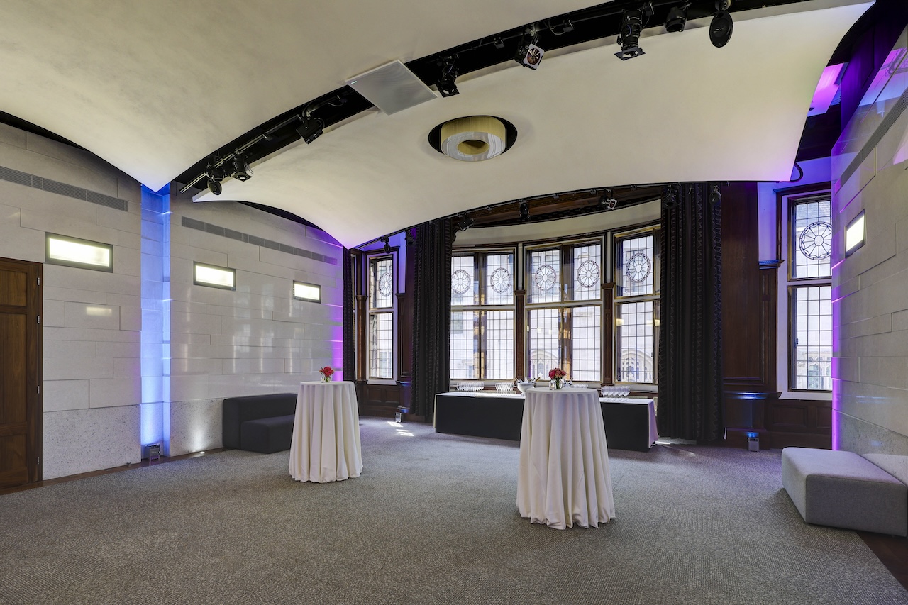 Surveyors House- Council chamber with poser tables